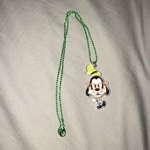 Disney goofey nerd necklace